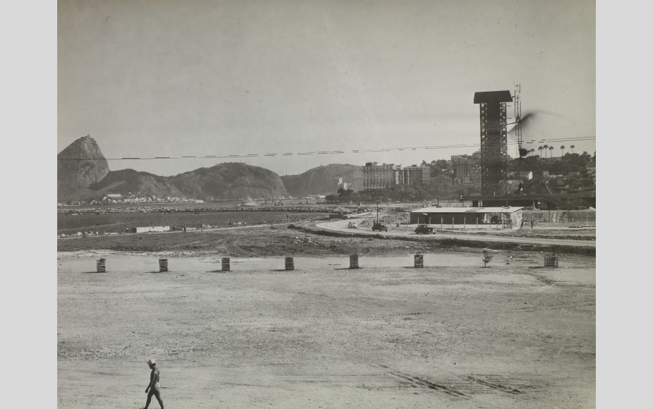 Aterro do Flamengo década de 1950. Crédito: Arquivo Nacional