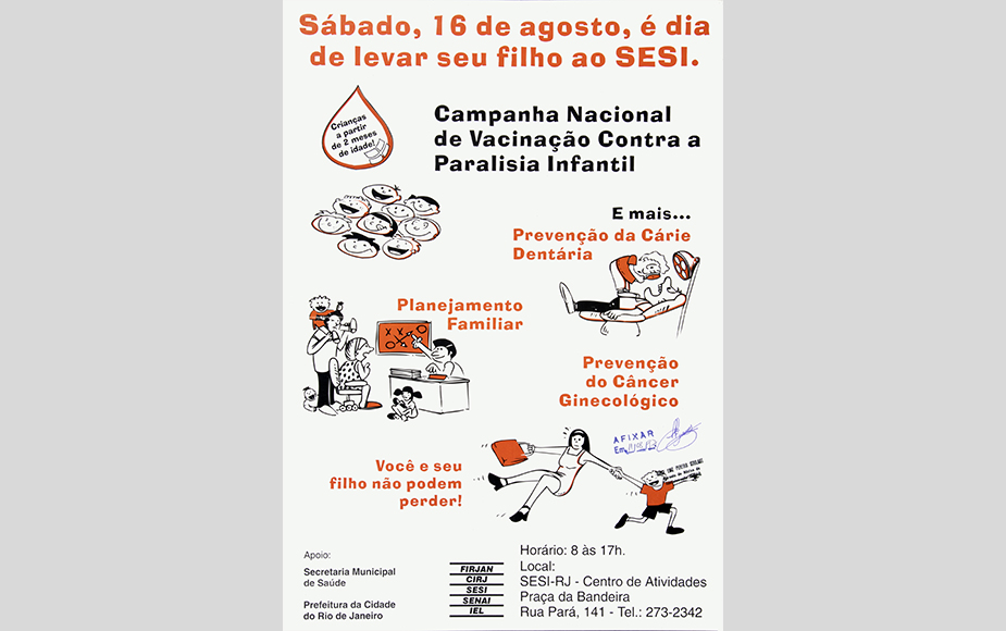 Crédito da imagem: Cartaz SESI. Acervo Firjan