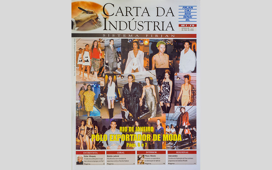 Mais Força Para a Moda - Apoio à Indústria Têxtil e de Confecção. Crédito: Acervo Firjan 