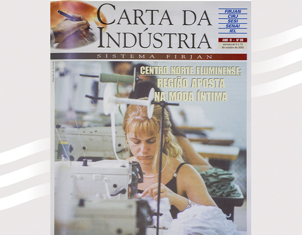 Carta da Indústria (Outubro de 2000). Crédito: Acervo Firjan