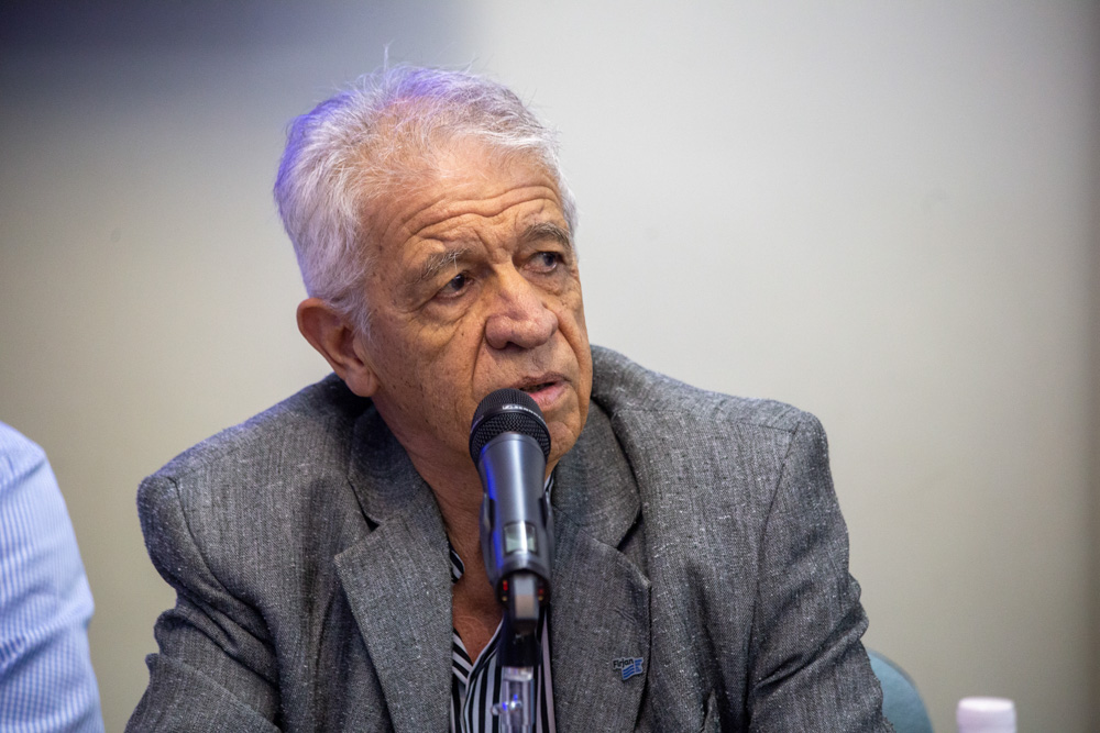Francisco Roberto de Siqueira em reunião do Conselho Regional do Norte Fluminense no dia 21/08/2019. Créditos: Paula Johas/ Acervo Firjan