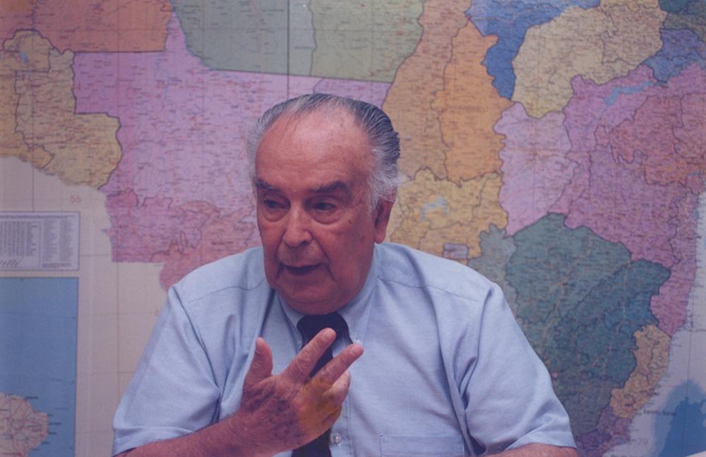 Eliezer Batista em 1999. Créditos: Geraldo Viola/ Acervo Firjan