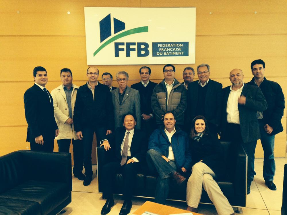 Abrahão Roberto Kauffmann durante missão na França em 2013. Crédito: Acervo Firjan