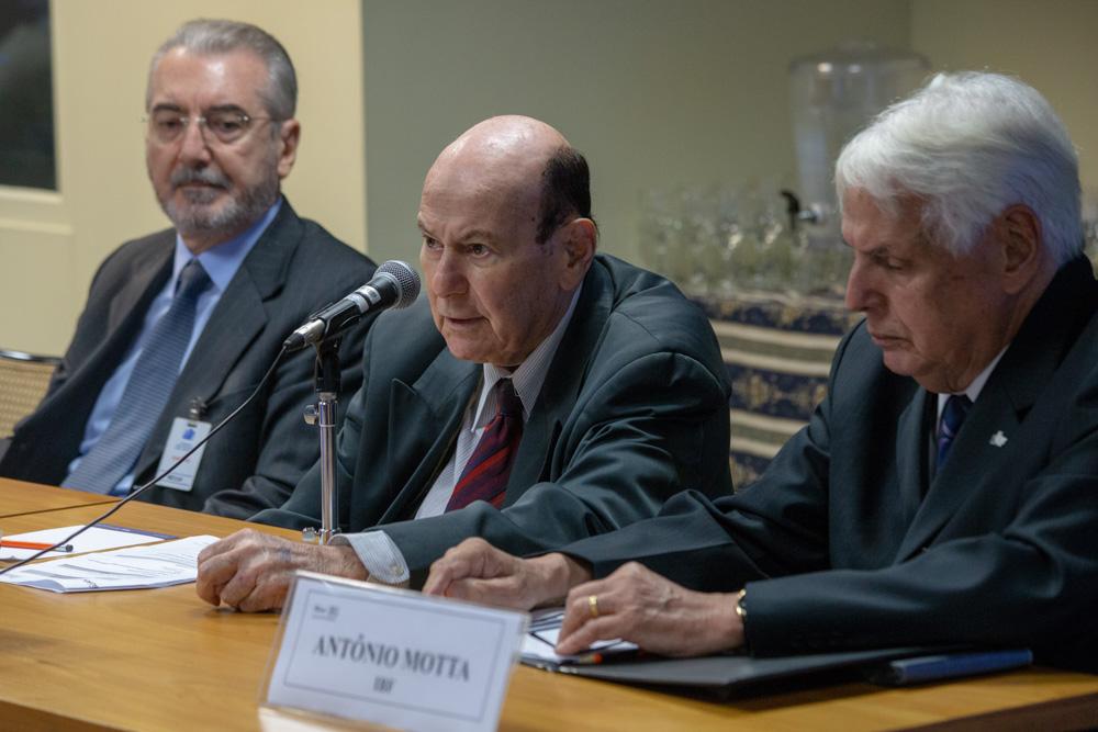 Célio Schwartz durante reunião do Conselho de Relações Internacionais. Créditos: Paula Johas/ Acervo Firjan