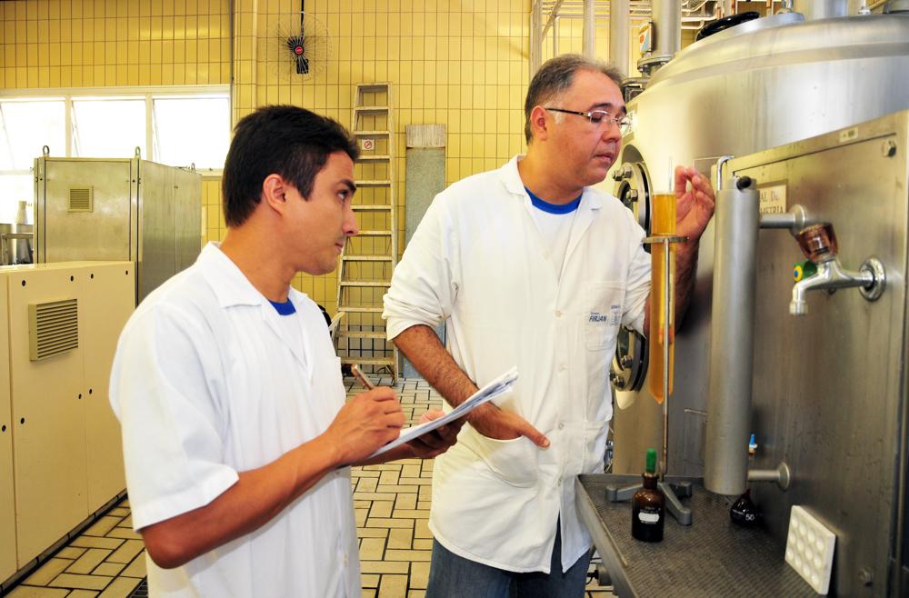 Cervejaria escola em Vassouras em 2012. Créditos: Antônio Batalha/ Acervo Firjan